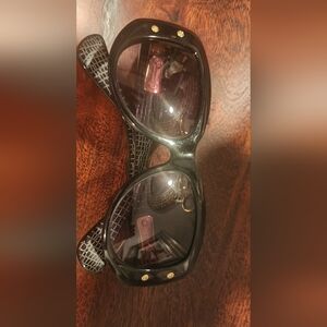 DITA Black Sunglasses with Gold Details